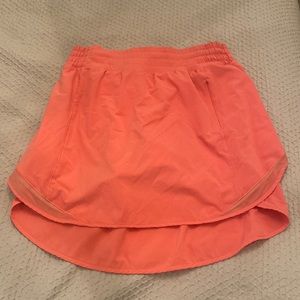 Lululemon hotty hot high rise skirt